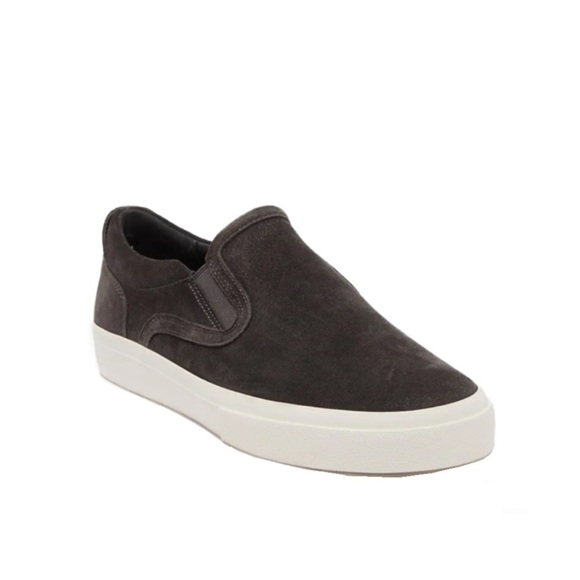 NEW Vince Men’s Fairfax Slip-On Sneaker Charcoal Gray Size 8 main image 4